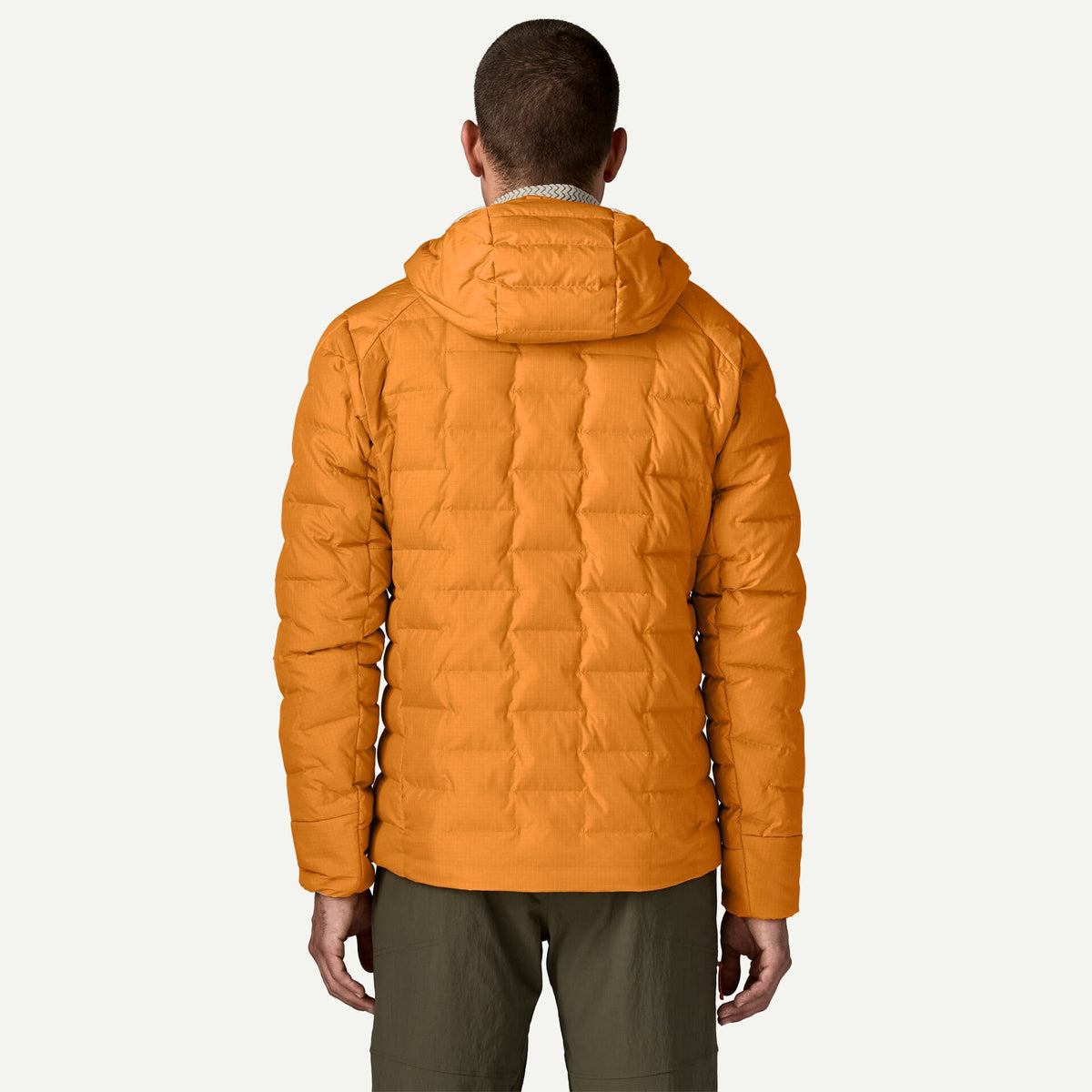 M'S DURABLE DOWN HOODY AUTUMN ORANGE