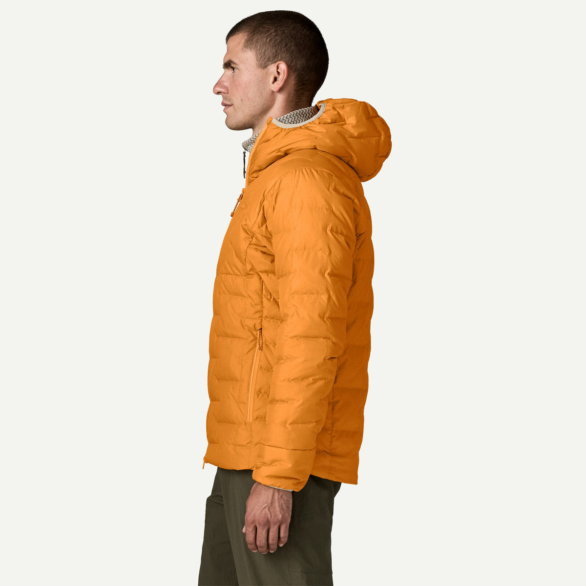 M'S DURABLE DOWN HOODY AUTUMN ORANGE