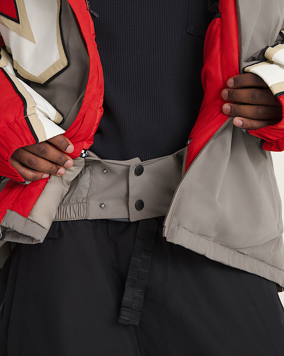 90’S BIGBLOCK JACKET RACING RED