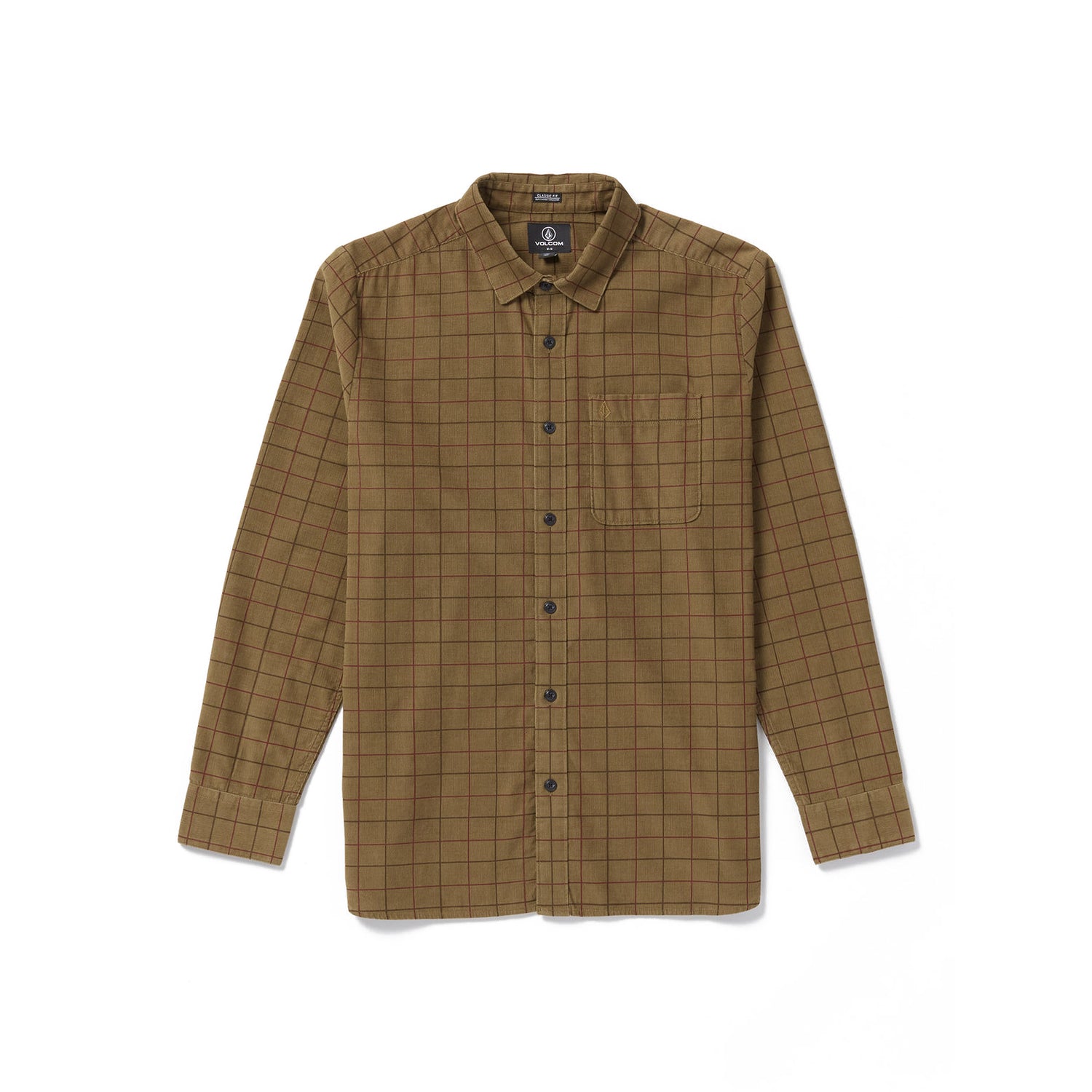 ZANDER LS DARK KHAKI