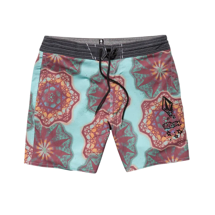 PCS TAR SHIELDS STONEY 18 BOARDSHORTS BLACK