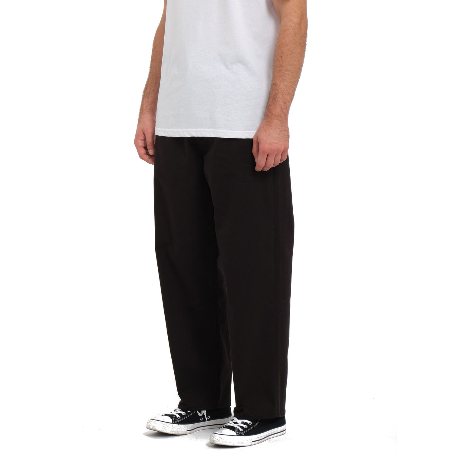 OUTER SPACED CASUAL PANT BLACK