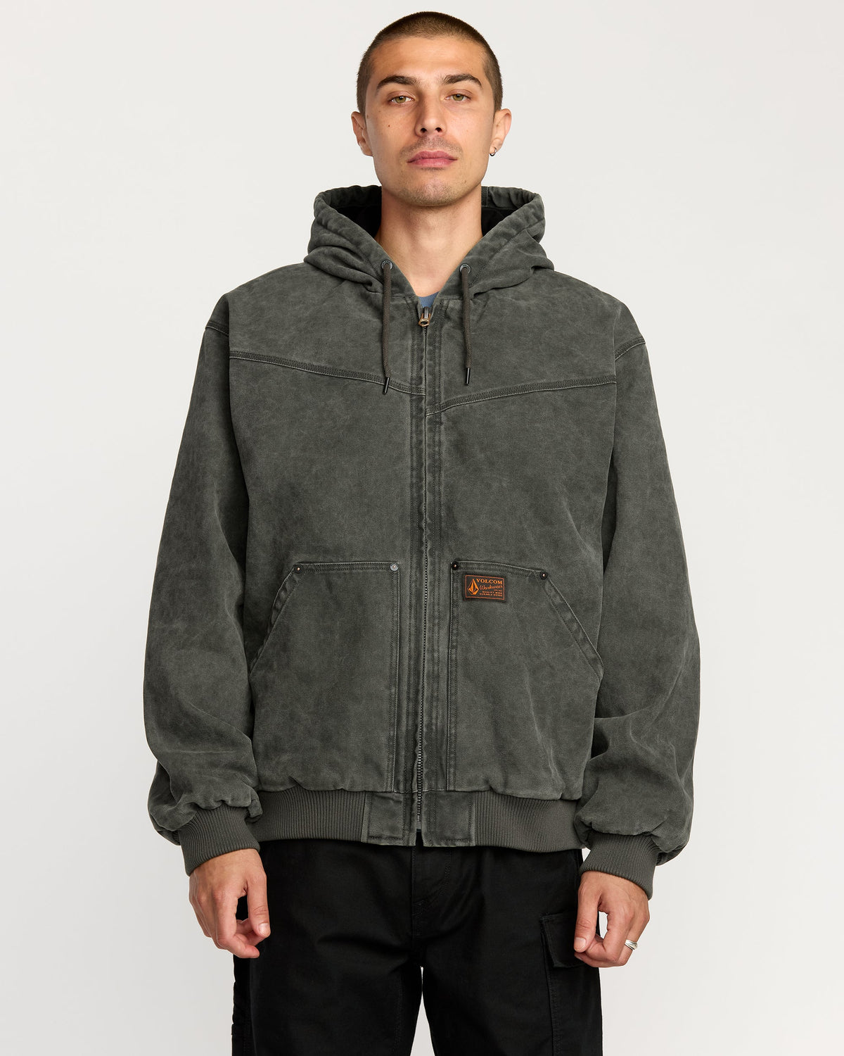 HAMILSTORM JACKET RINSED BLACK