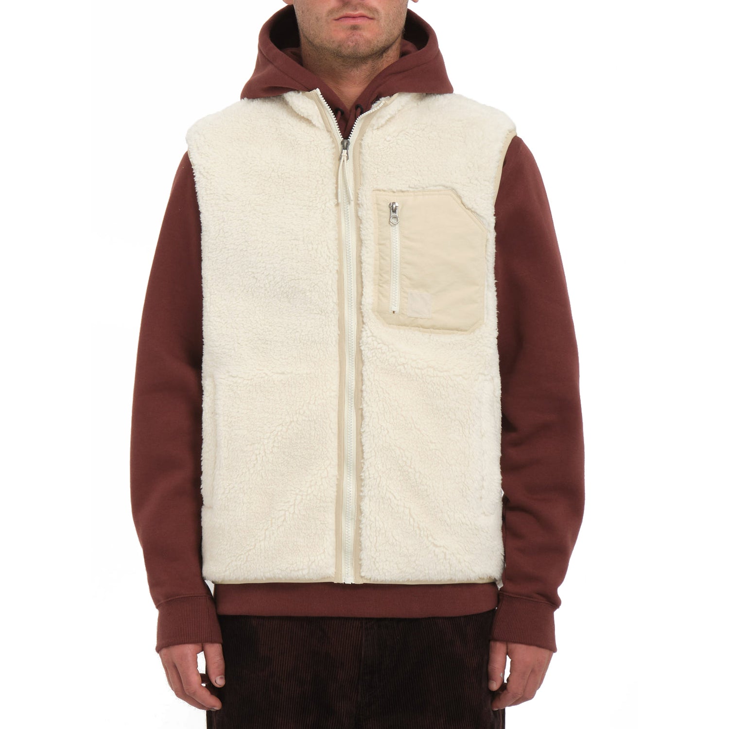 MUZZER FUZZAR VEST DIRTY WHITE