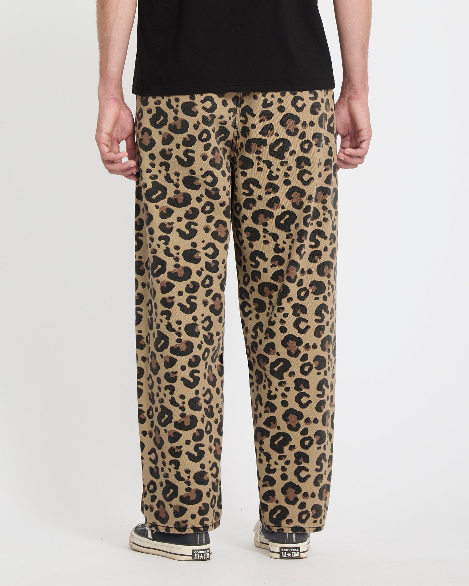 FREAZY LOOSE EW DENIM CHEETAH