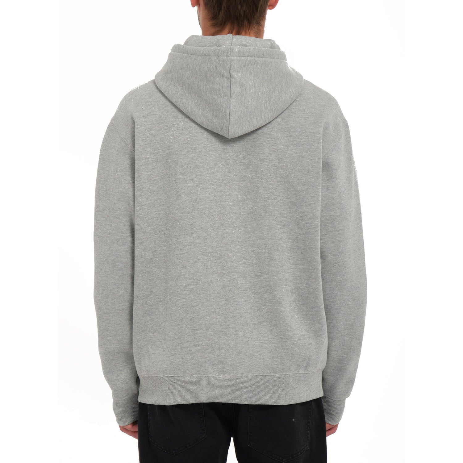 SINGLE STONE ZIP HEATHER GREY