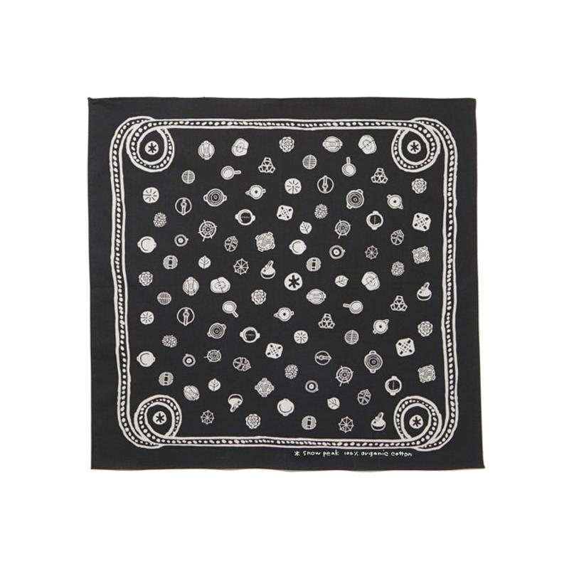 OG COTTON SP DOT BANDANA BLACK