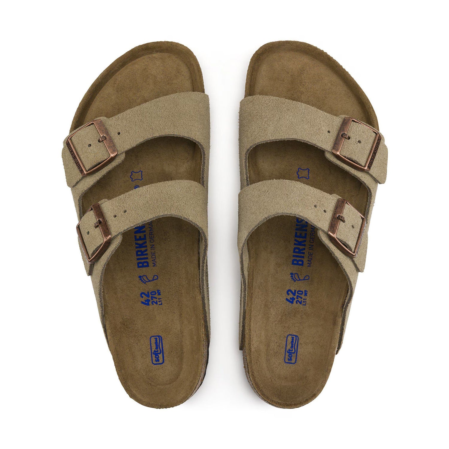 ARIZONA SFB TAUPE SUEDE LEATHER