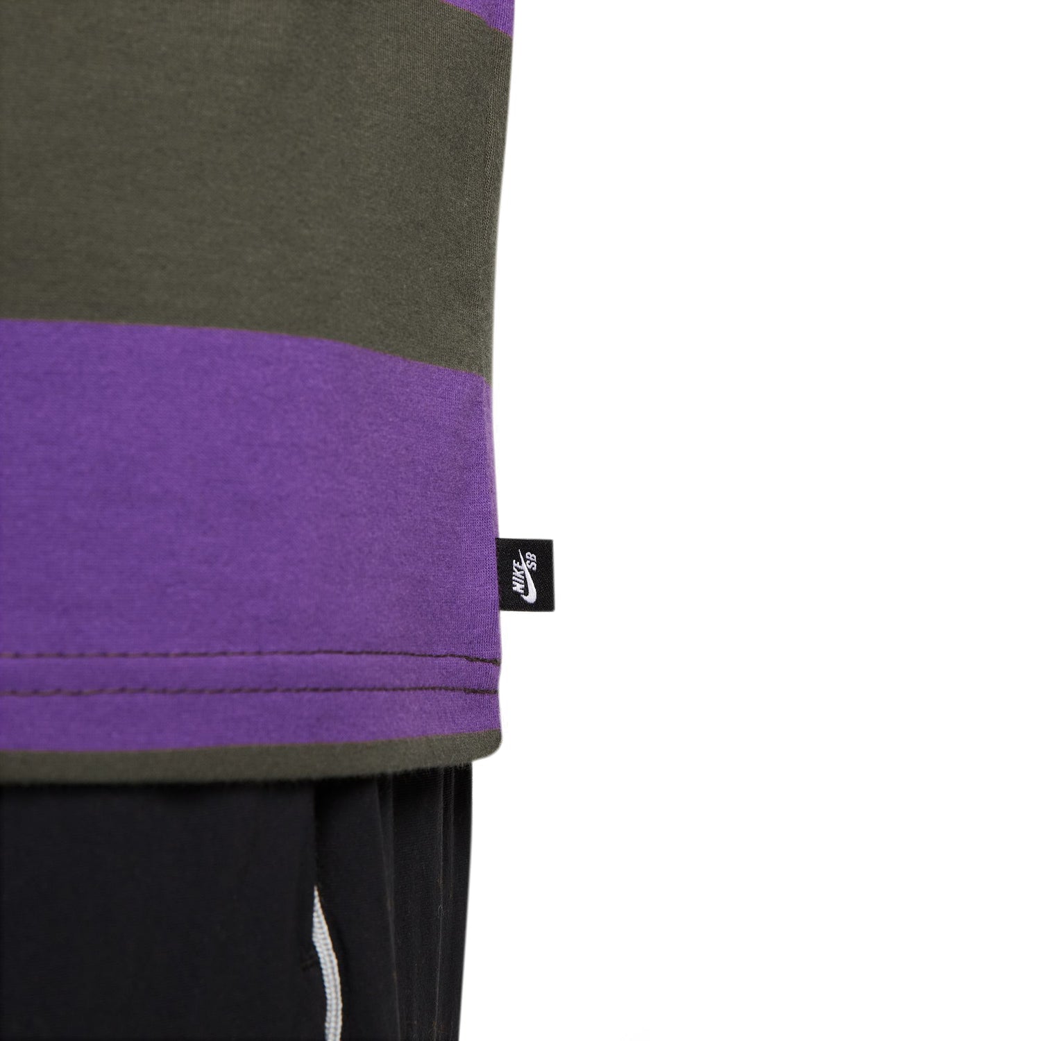STRIPE SKATE TEE CARGO KHAKI