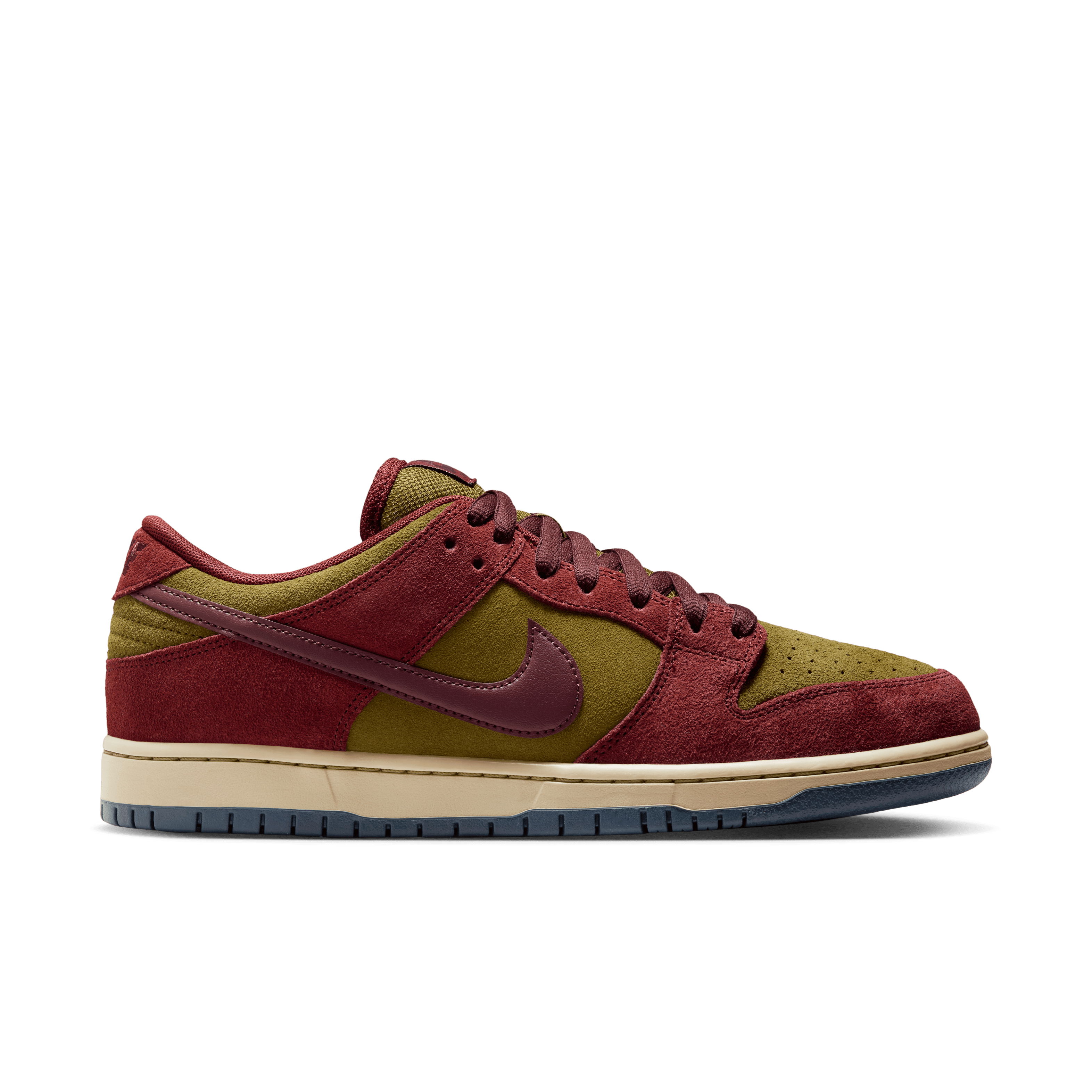 nike sb dunk low ron burgundy