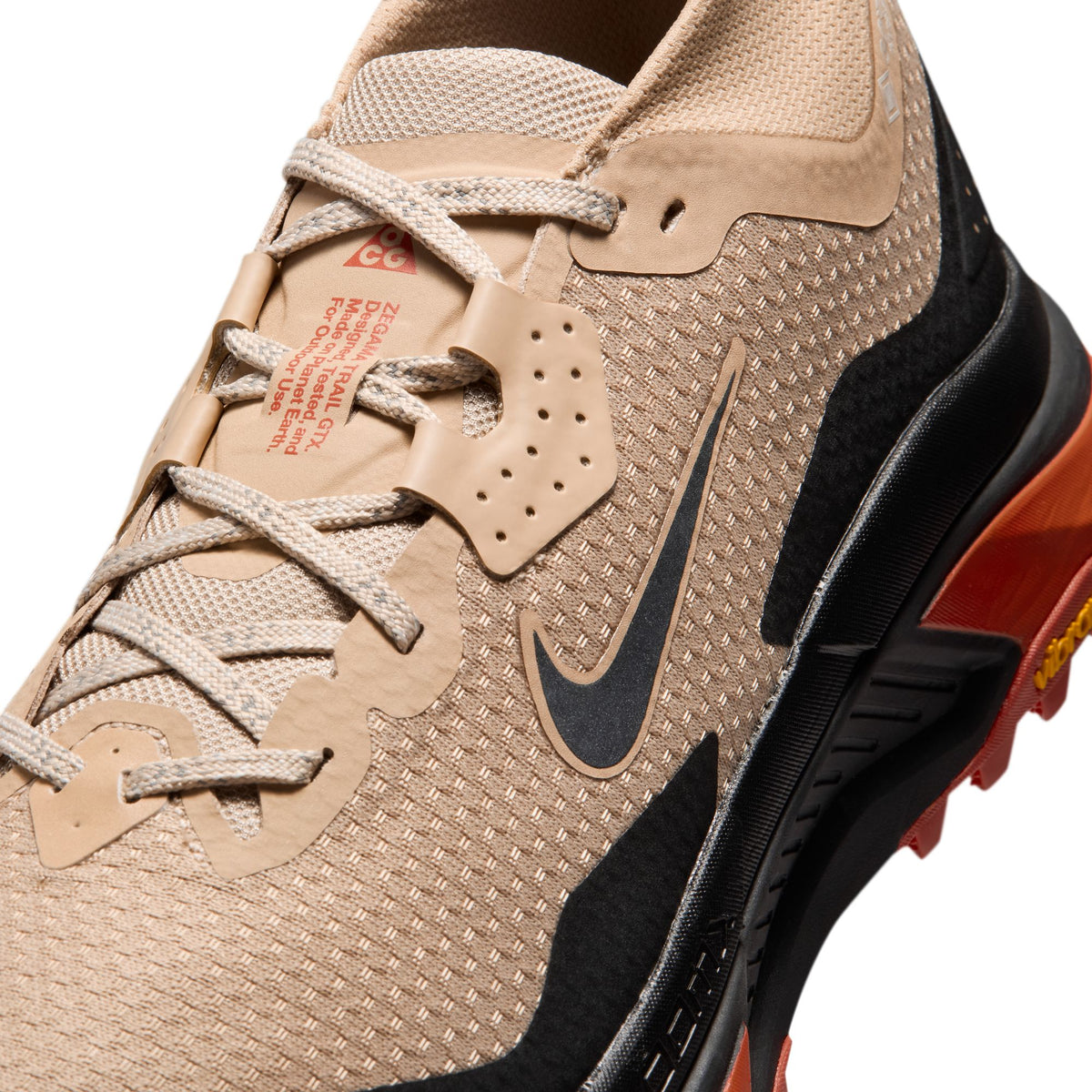 ACG ZEGAMA TRAIL GORE-TEX LINEN / BLACK / LIGHT CRIMSON / LIGHT OREWOOD BROWN
