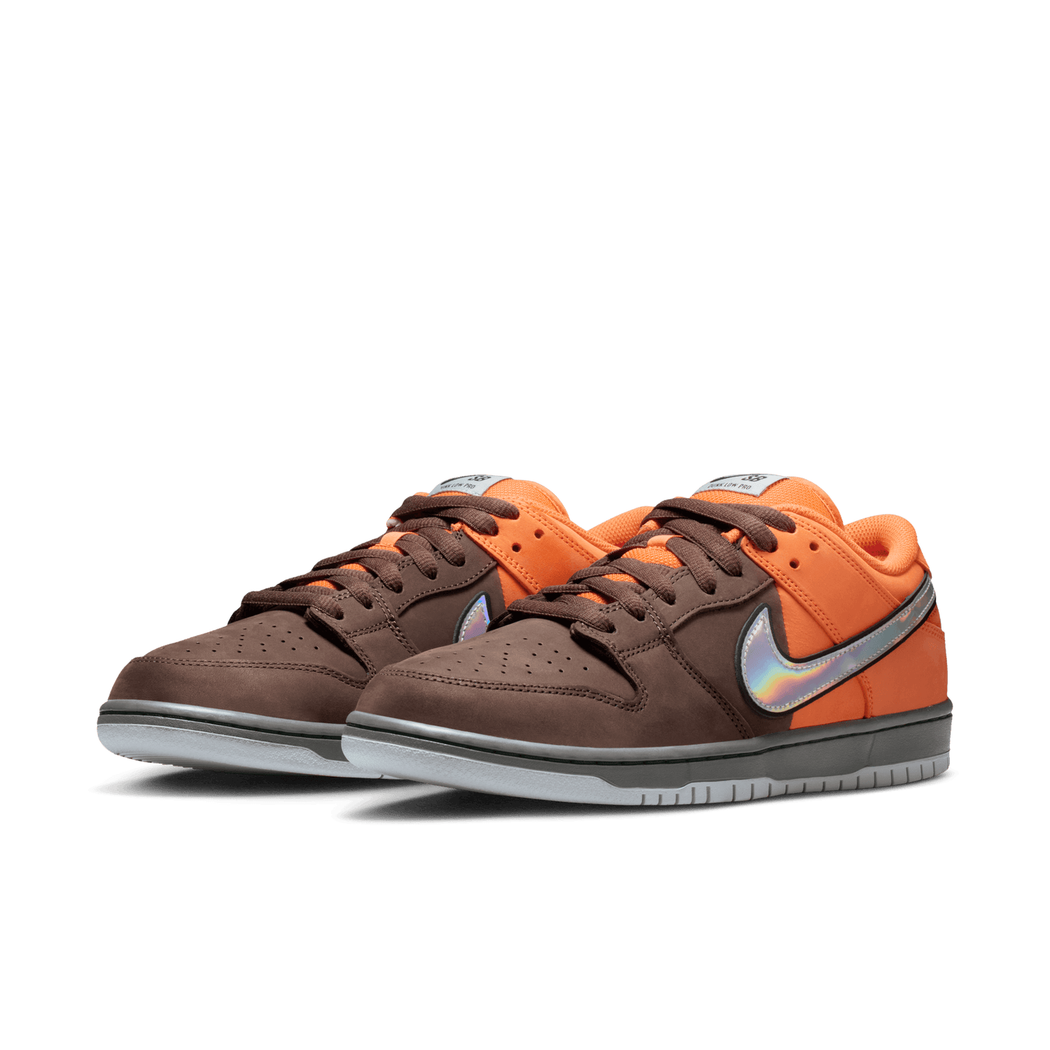 SB DUNK LOW PRO SAFETY ORANGE / WOLF GREY / BAROQUE BROWN