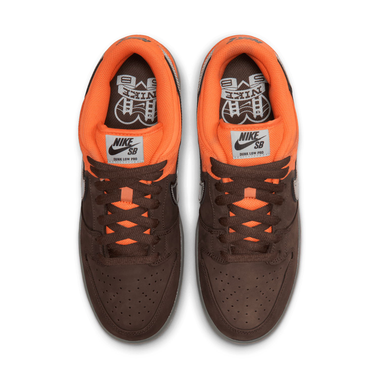 SB DUNK LOW PRO SAFETY ORANGE / WOLF GREY / BAROQUE BROWN