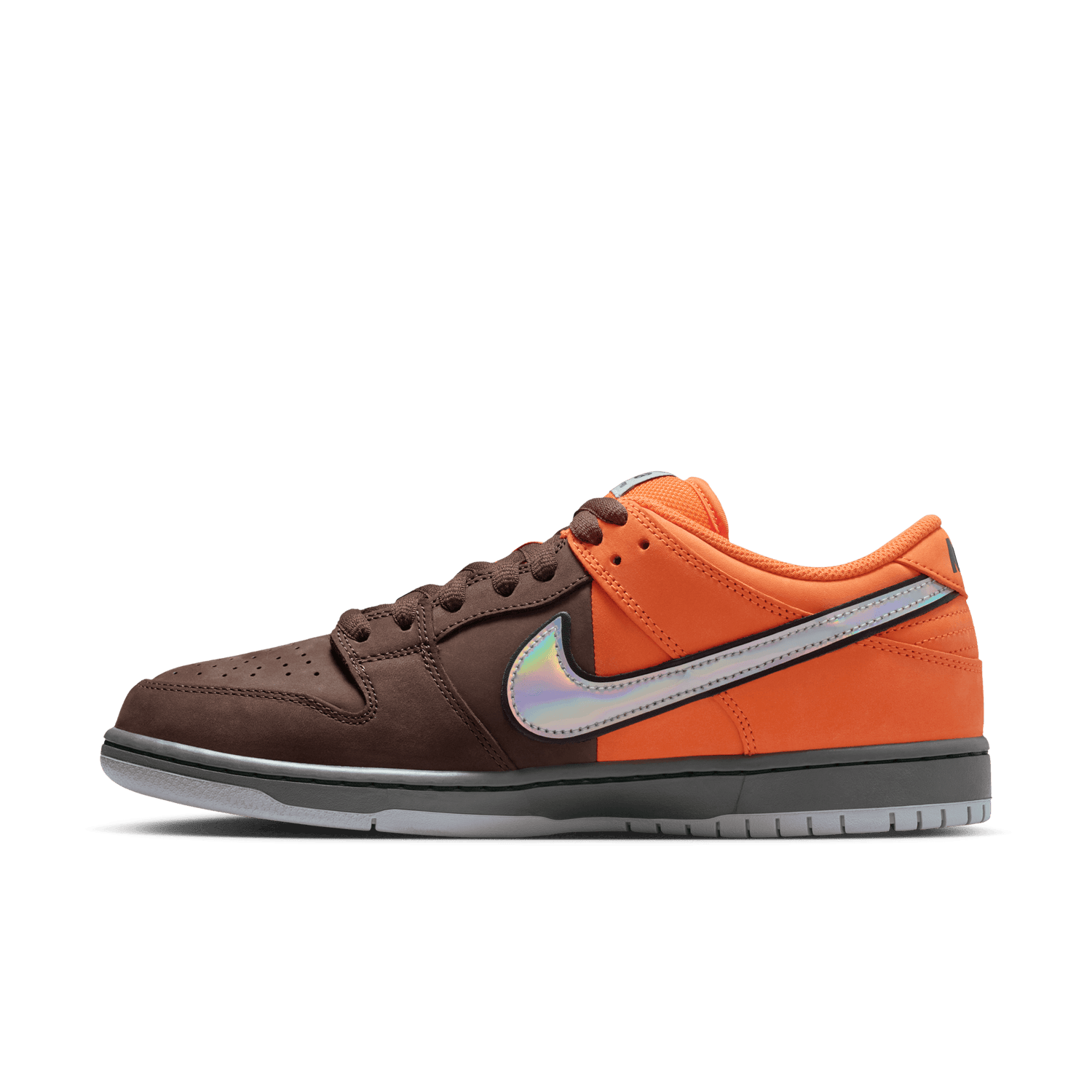 SB DUNK LOW PRO SAFETY ORANGE / WOLF GREY / BAROQUE BROWN