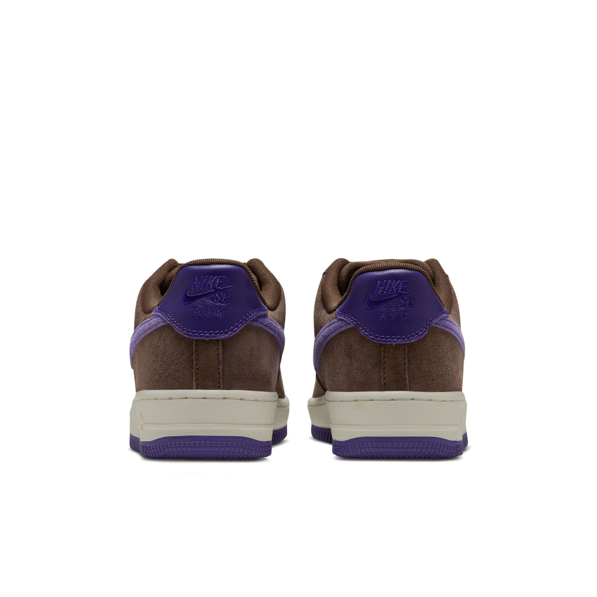 SB AIR FORCE 1 SE LIGHT CHOCOLATE / COURT PURPLE / SAIL