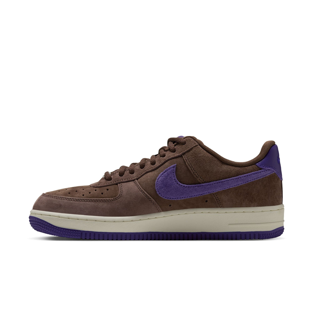 SB AIR FORCE 1 SE LIGHT CHOCOLATE / COURT PURPLE / SAIL