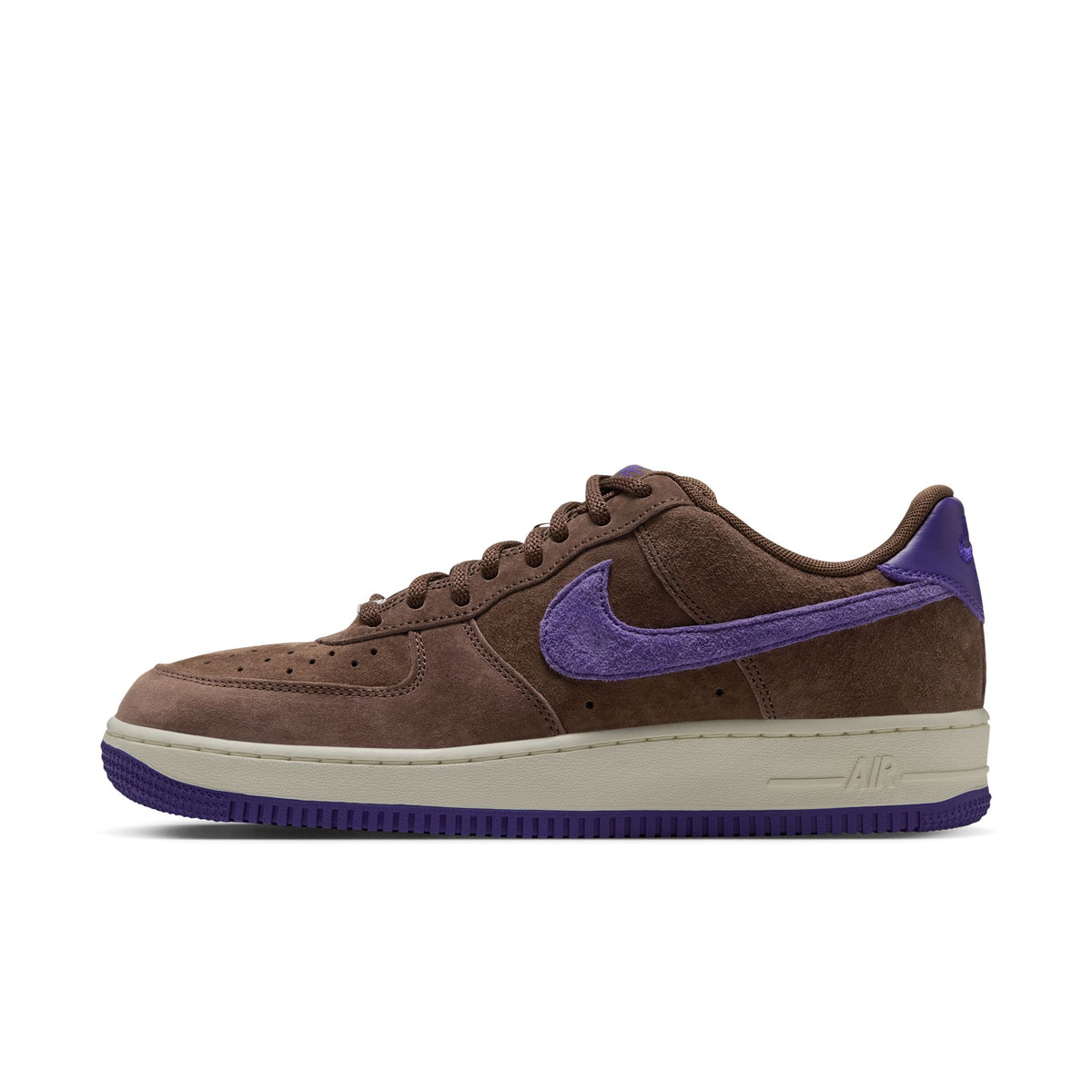SB AIR FORCE 1 SE LIGHT CHOCOLATE / COURT PURPLE / SAIL