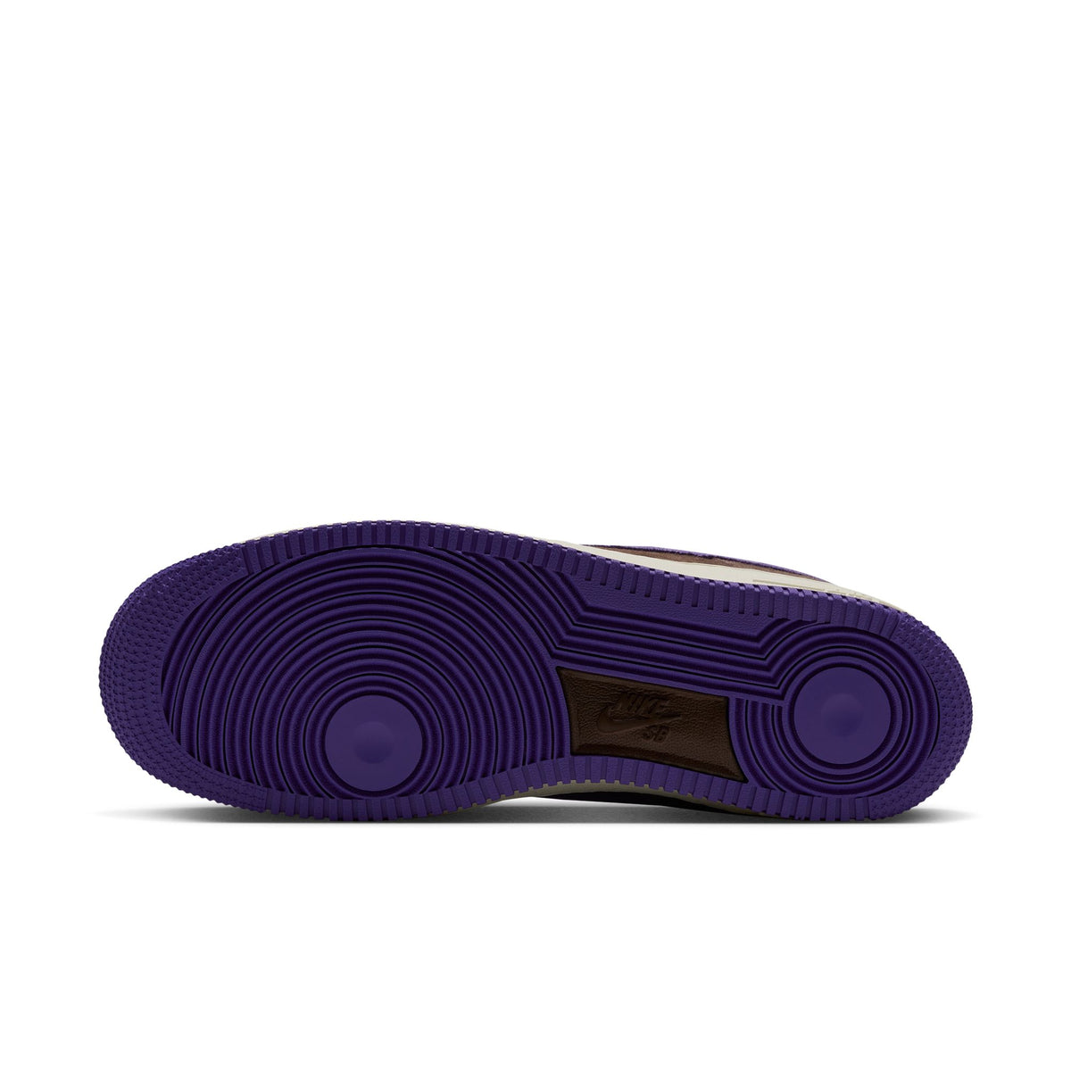 SB AIR FORCE 1 SE LIGHT CHOCOLATE / COURT PURPLE / SAIL