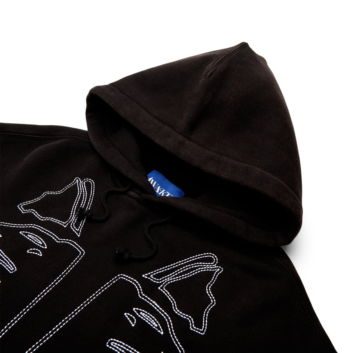 VANSON BONES HOODIE BLACK