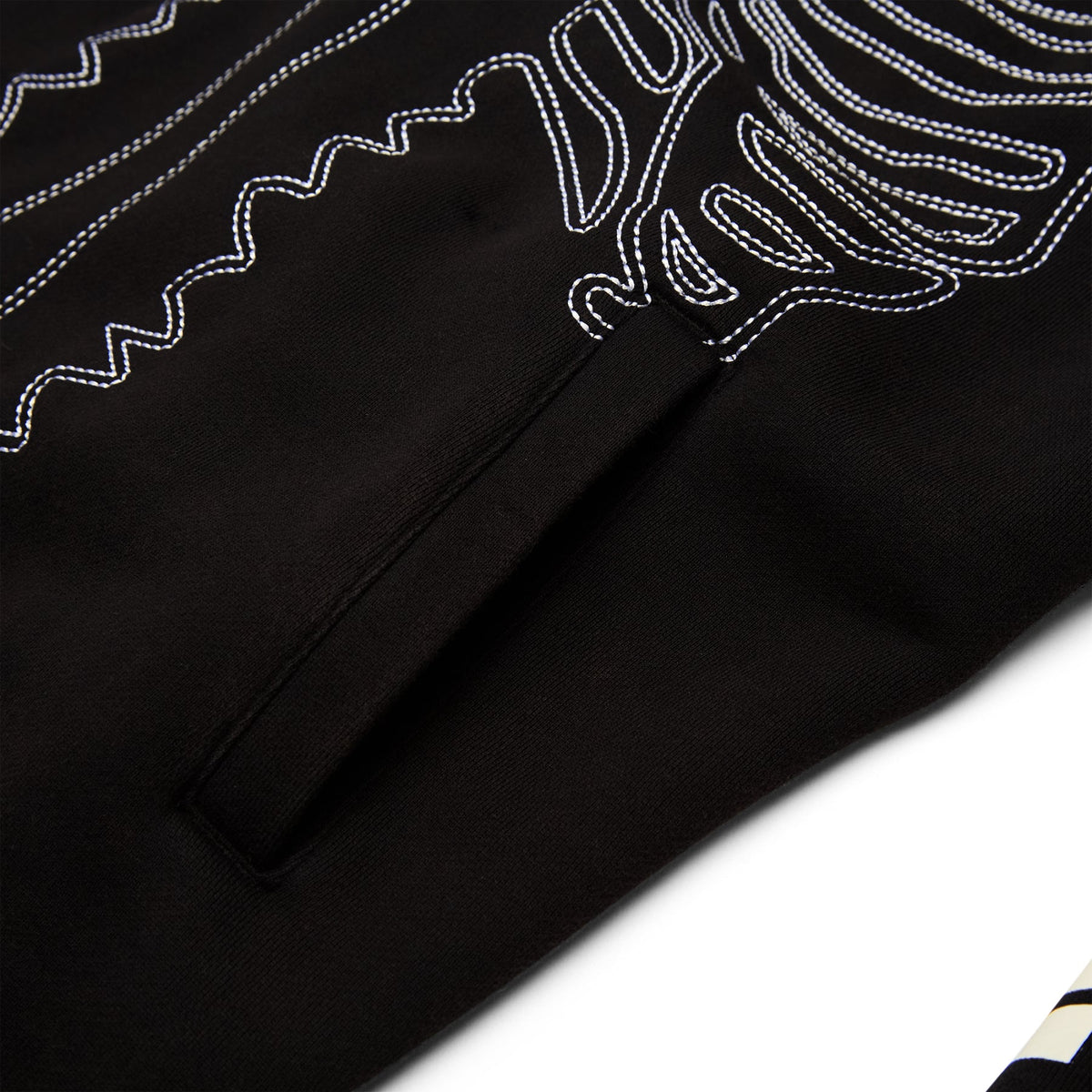 VANSON BONES HOODIE BLACK