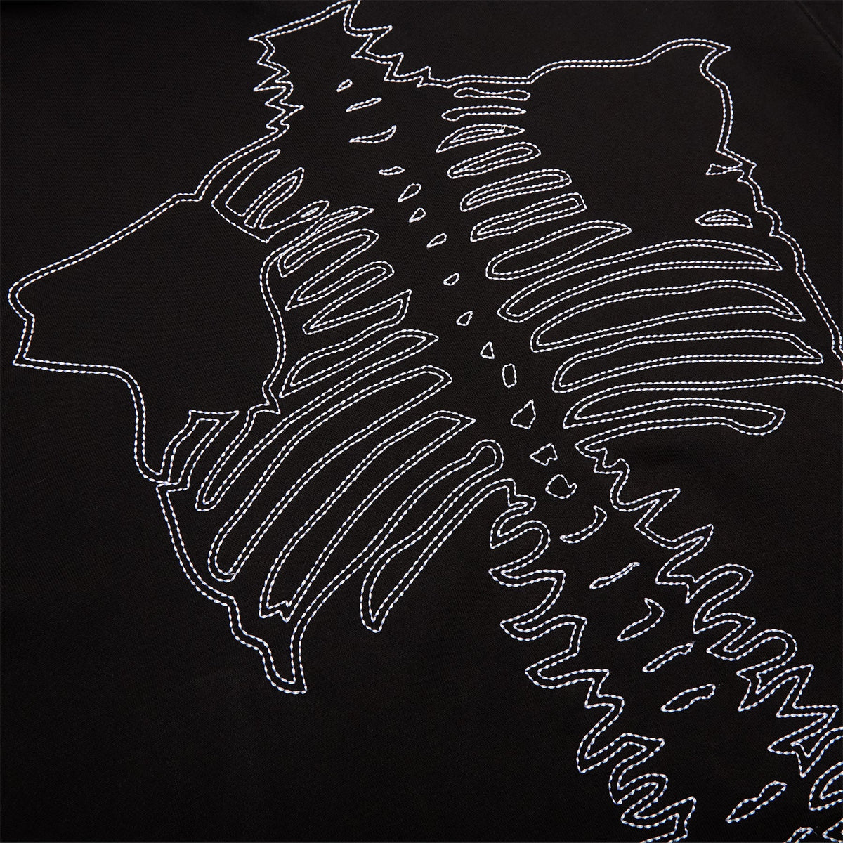 VANSON BONES HOODIE BLACK