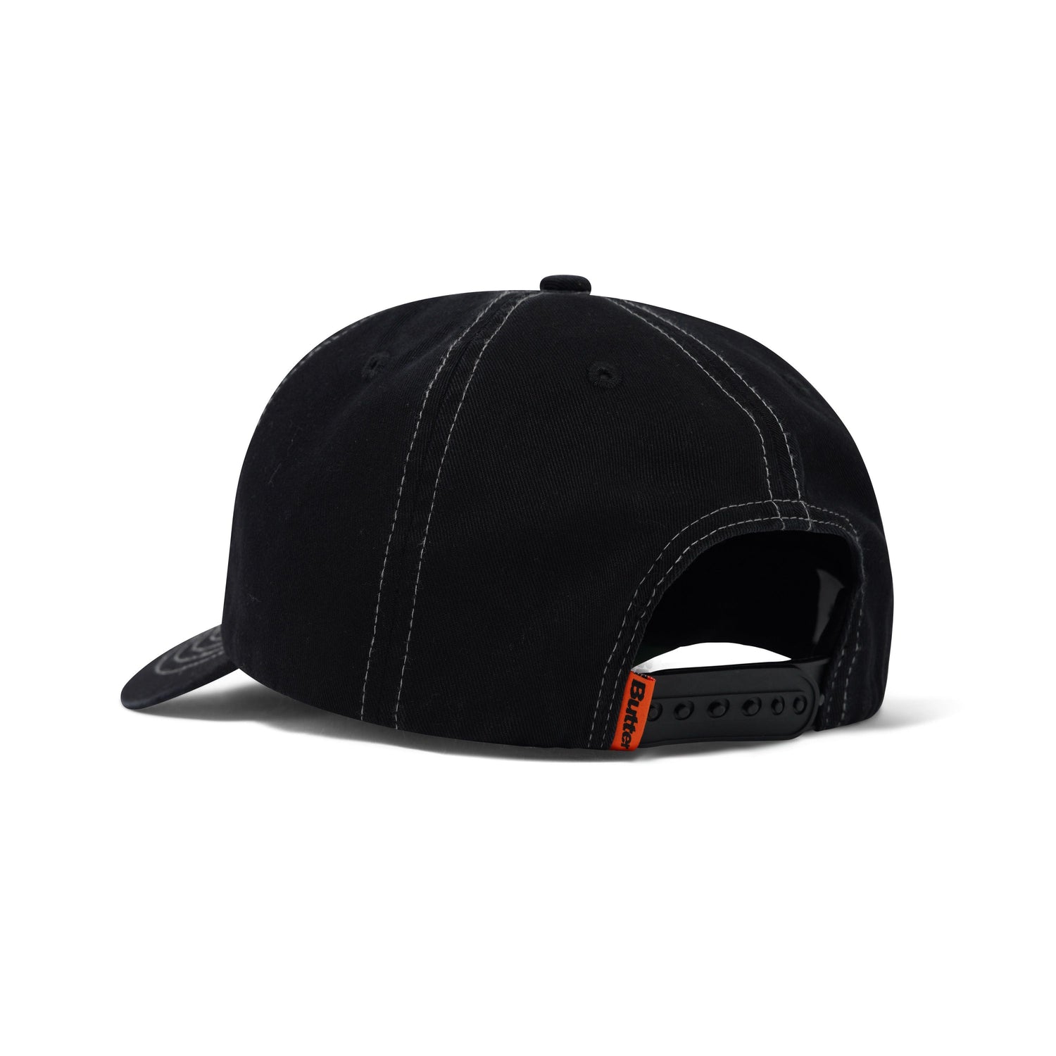 BLOTCH 5 PANEL CAP BLACK