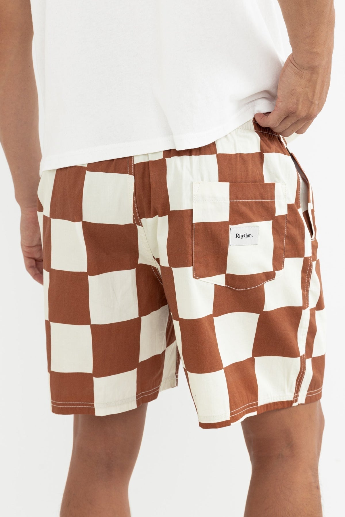 RHUMBA CHECK JAM BROWN