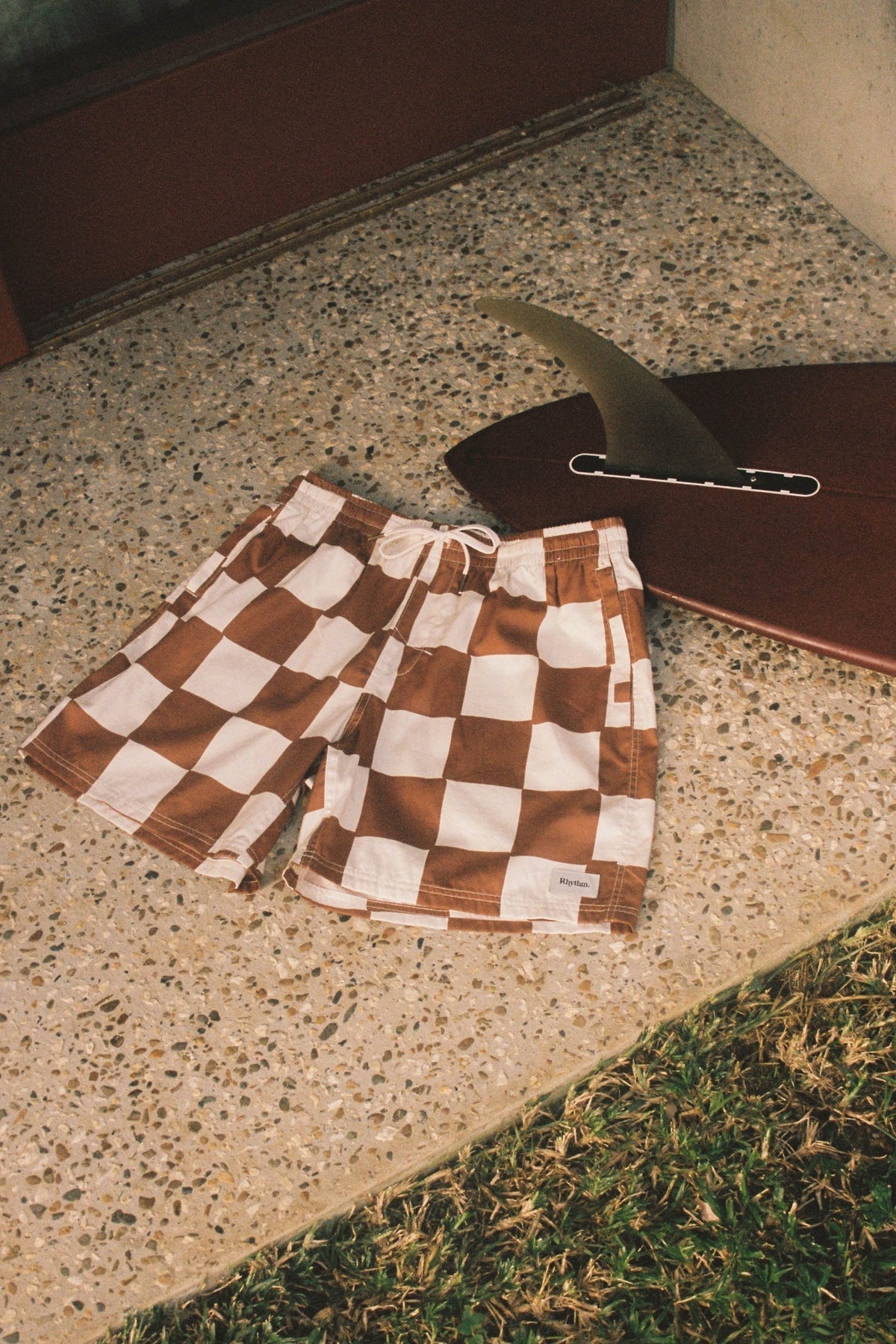 RHUMBA CHECK JAM BROWN