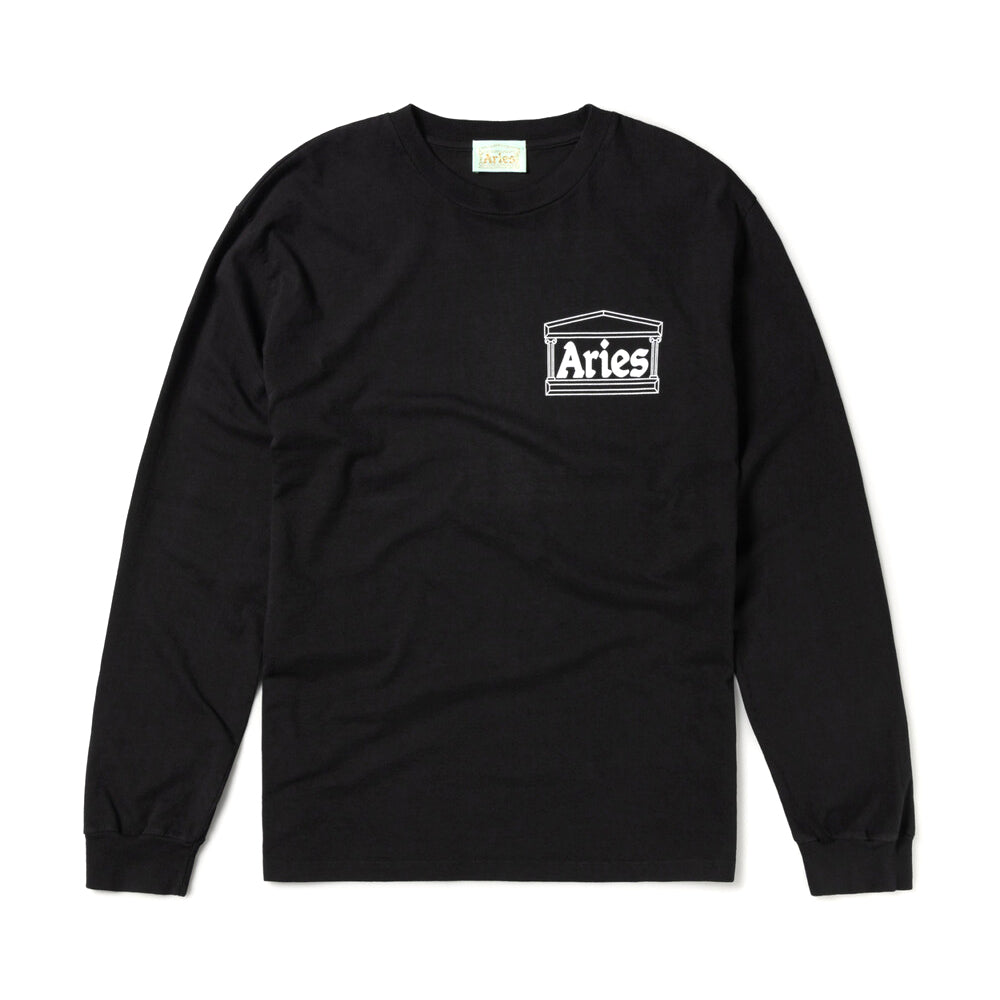 TEMPLE LS TEE BLACK