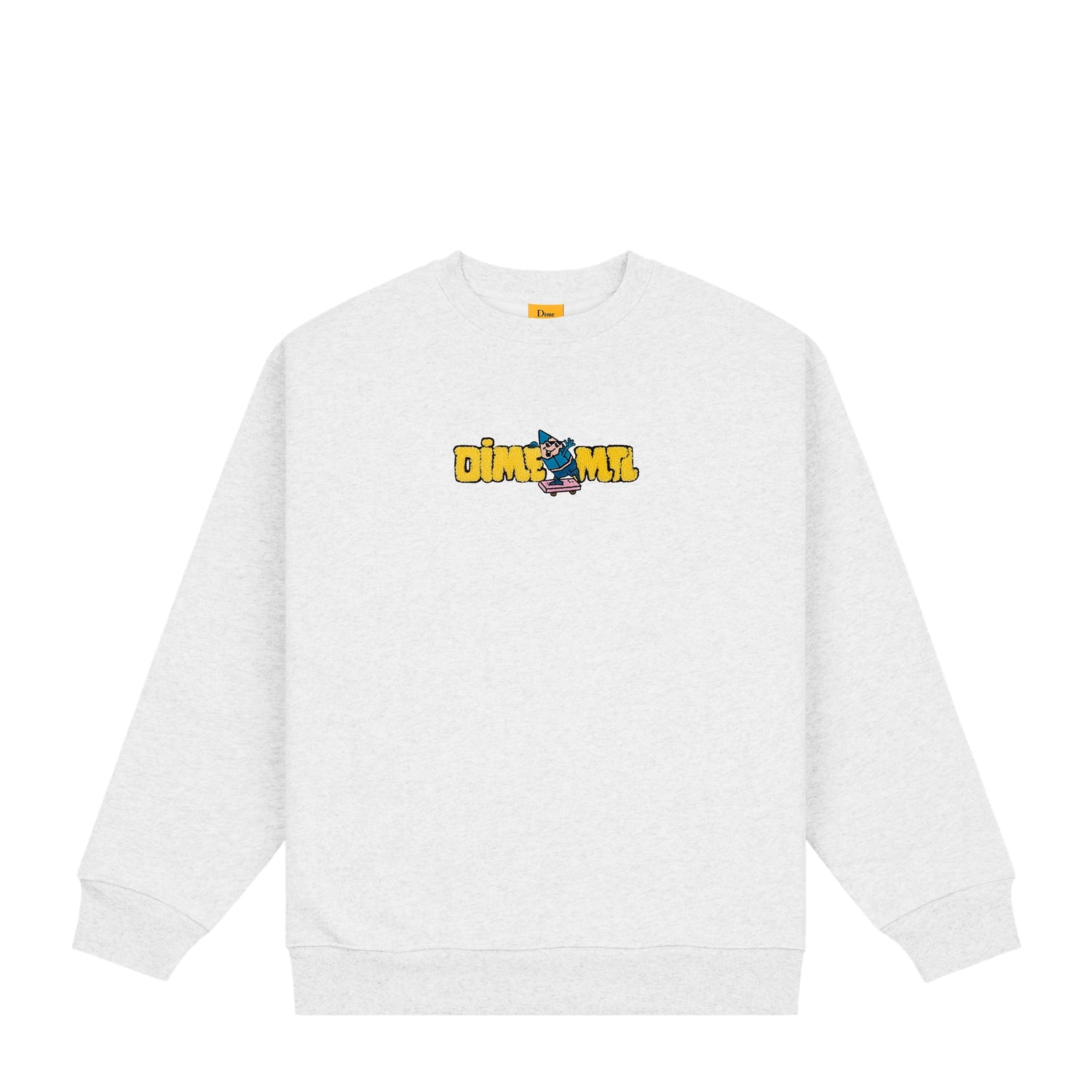 CRAYON CHENILLE CREWNECK ASH