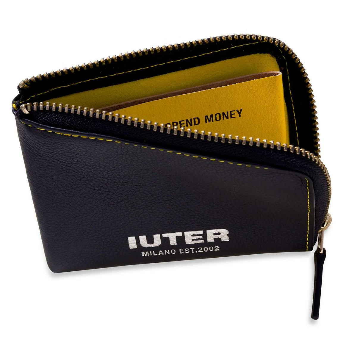 IUTER ZIP WALLET BLACK