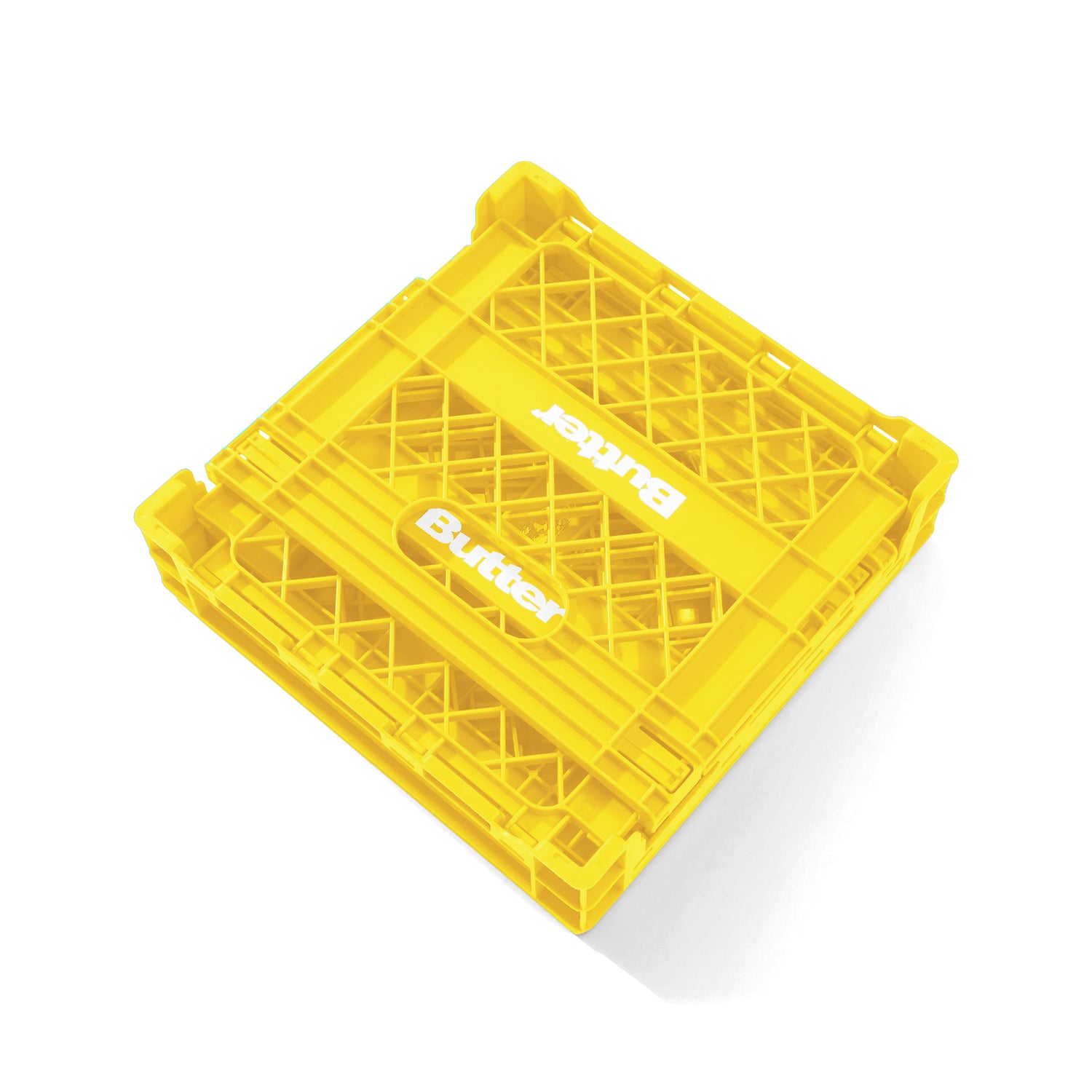 RECORD CRATE YELLOW