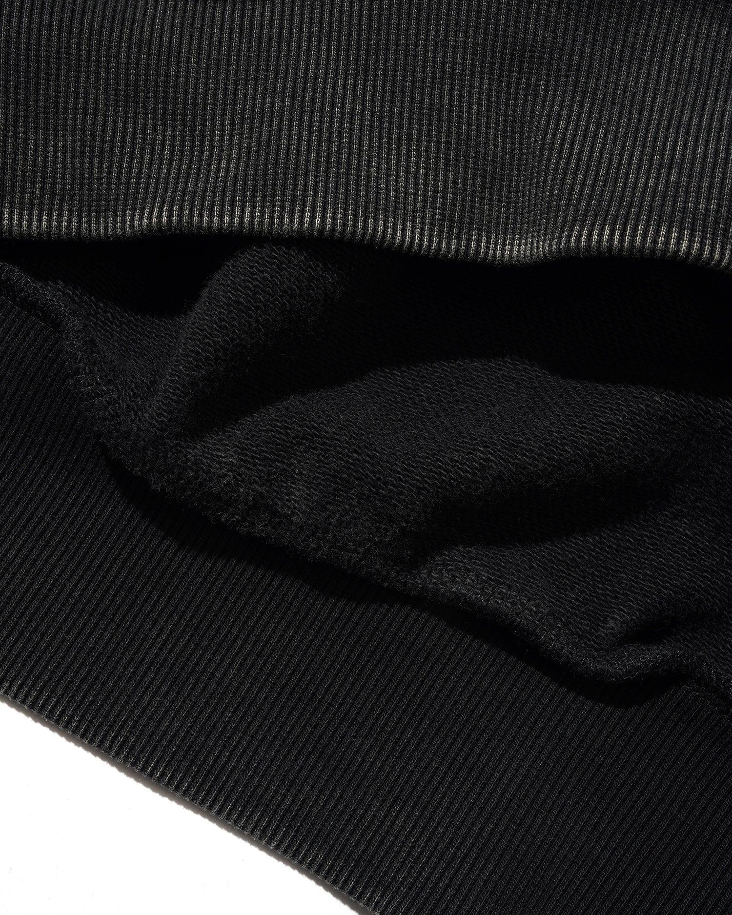 CORP 1/4 ZIP PULLOVER BLACK