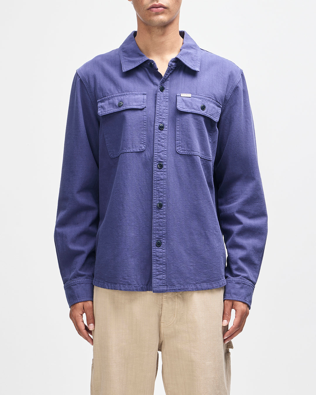 VACAY CHAMBRAY SHIRT MECHANIC BLUE