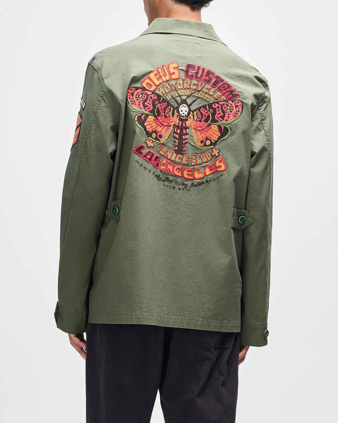 POWER OVERSHIRT PINE GREEN