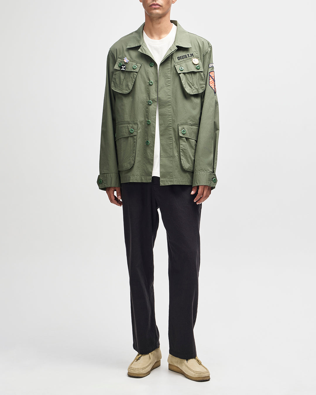 POWER OVERSHIRT PINE GREEN