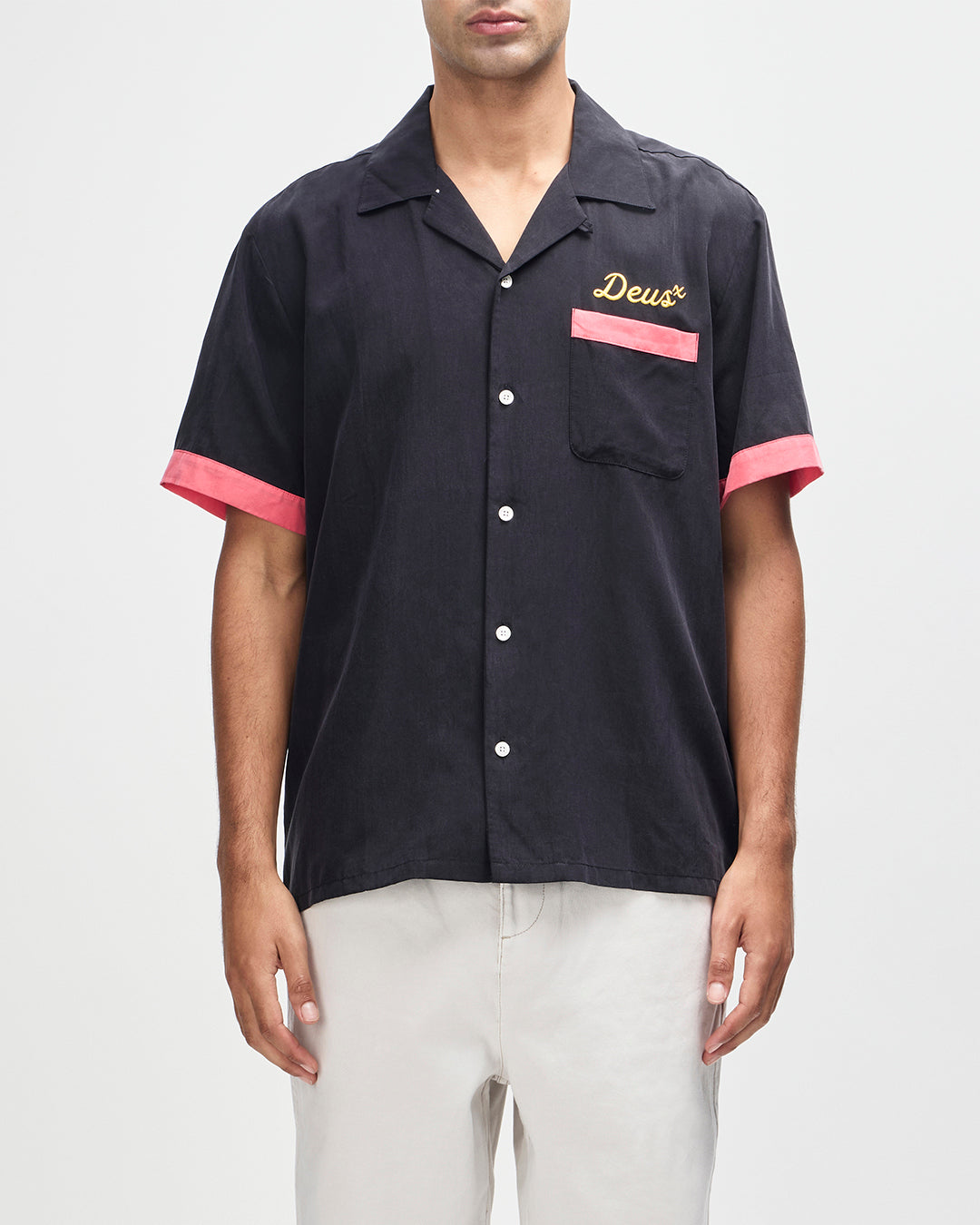 HISSSTERICAL BOWLING SHIRT BLACK