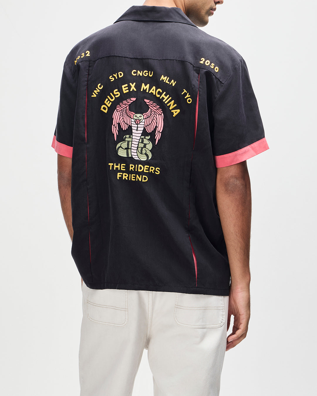 HISSSTERICAL BOWLING SHIRT BLACK