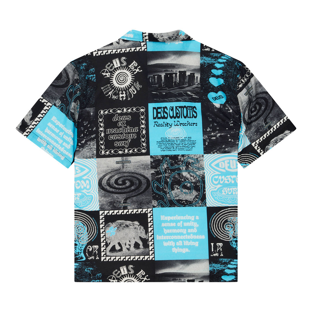 WASHED AWAY SHIRT CAVIAR