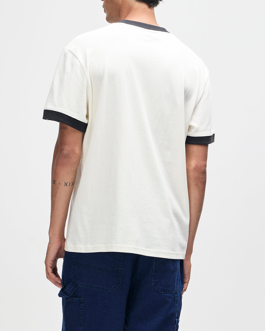 ARROWS RINGER TEE PRISTINE WHITE