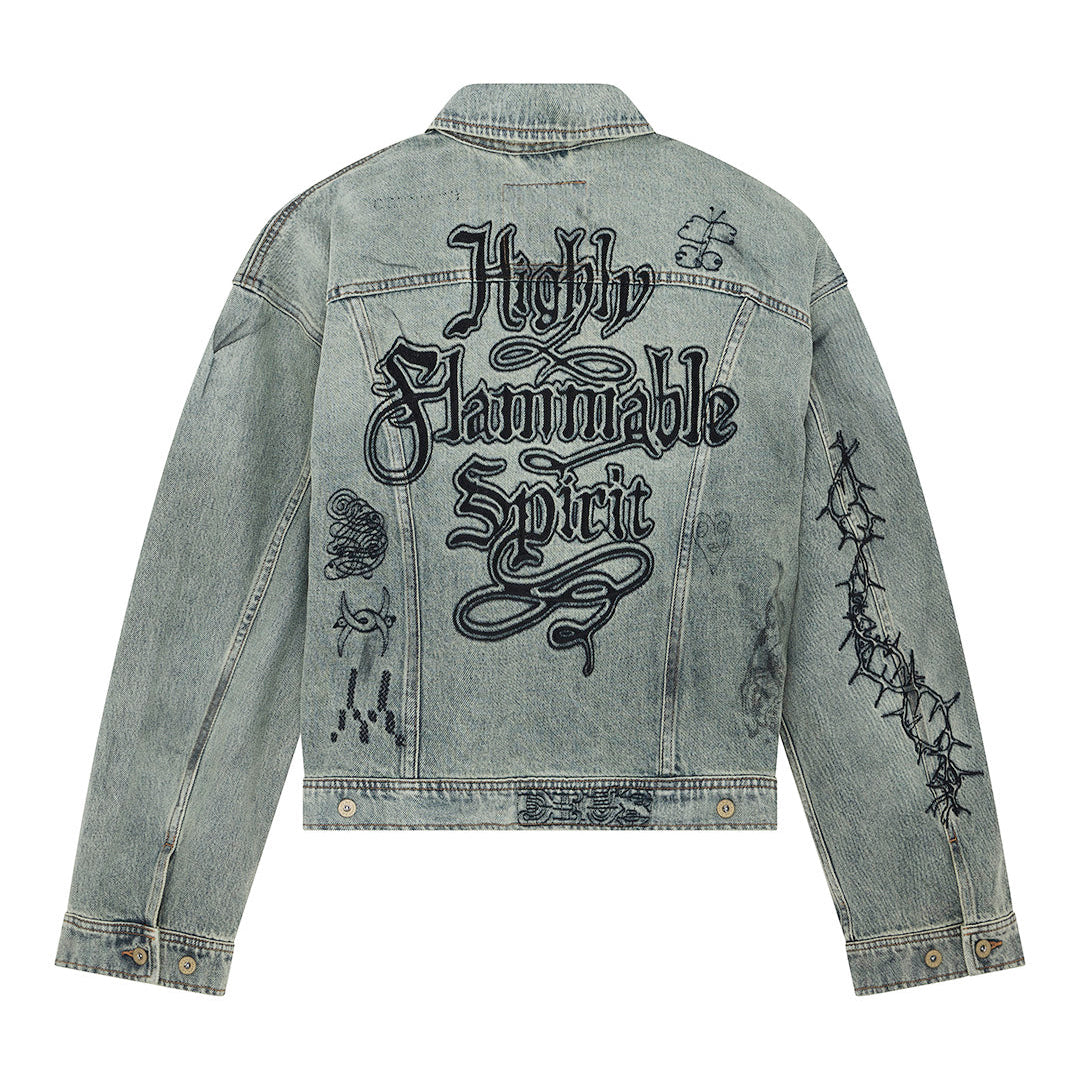 MEPHISTOPHELES JACKET VINTAGE INDIGO