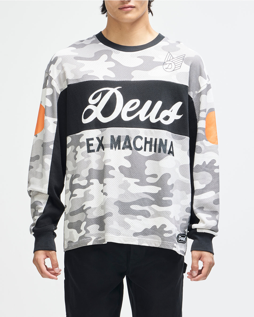 OMBRE MOTO JERSEY GREY CAMO