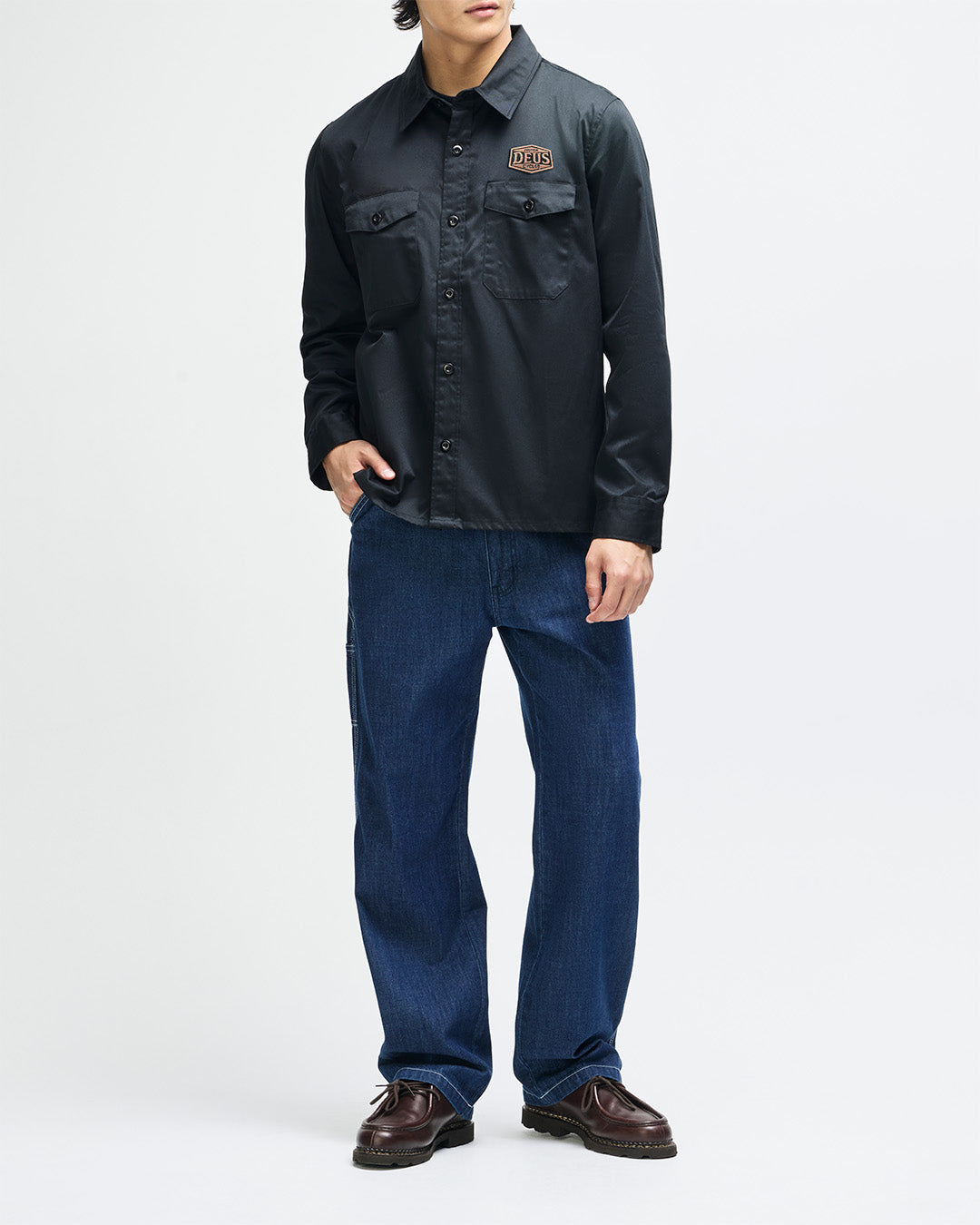 SERVICE LS SHIRT BLACK
