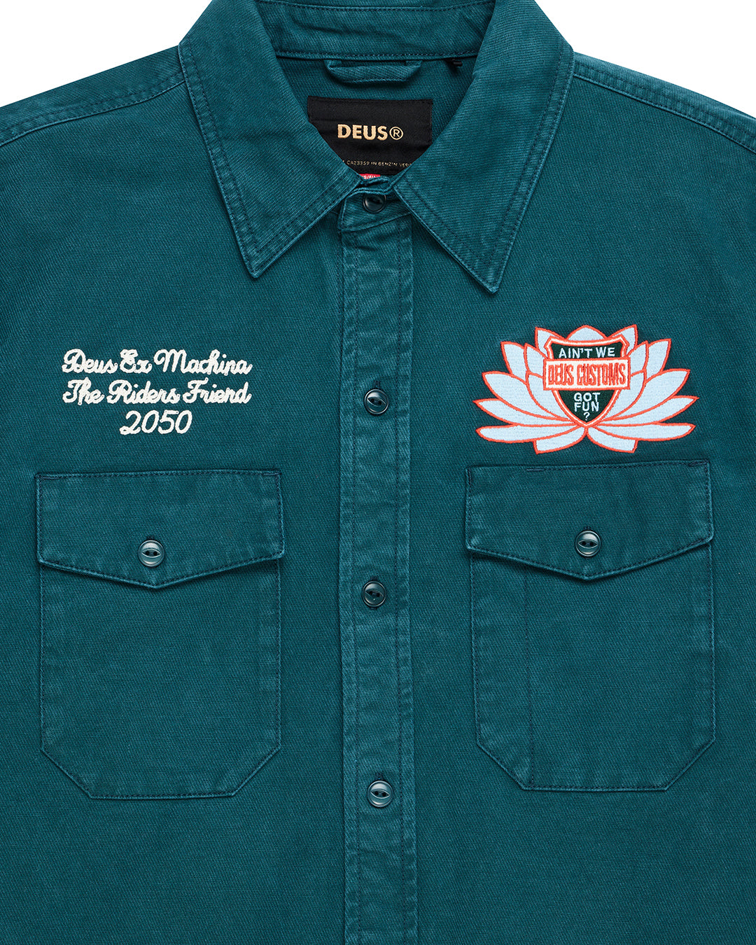 SACRED CHEST SHIRT RACING GREEN