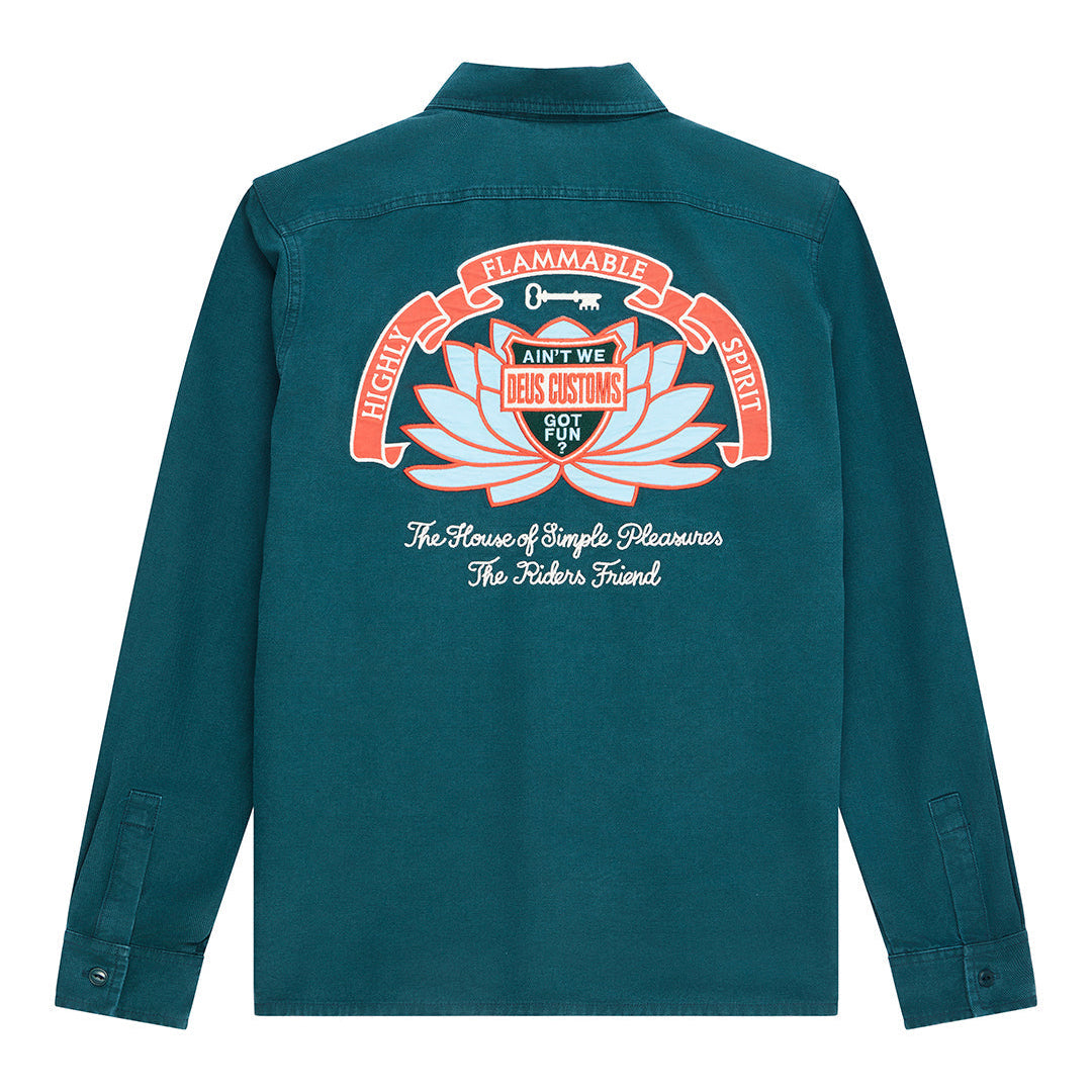 SACRED CHEST SHIRT RACING GREEN