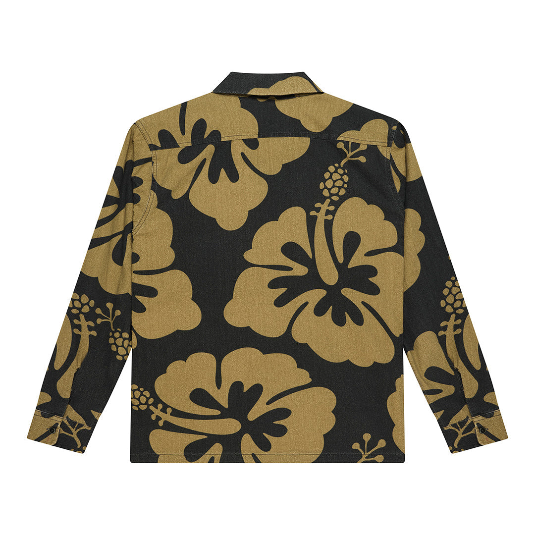 OAHU LS SHIRT ANTHRACITE GREY