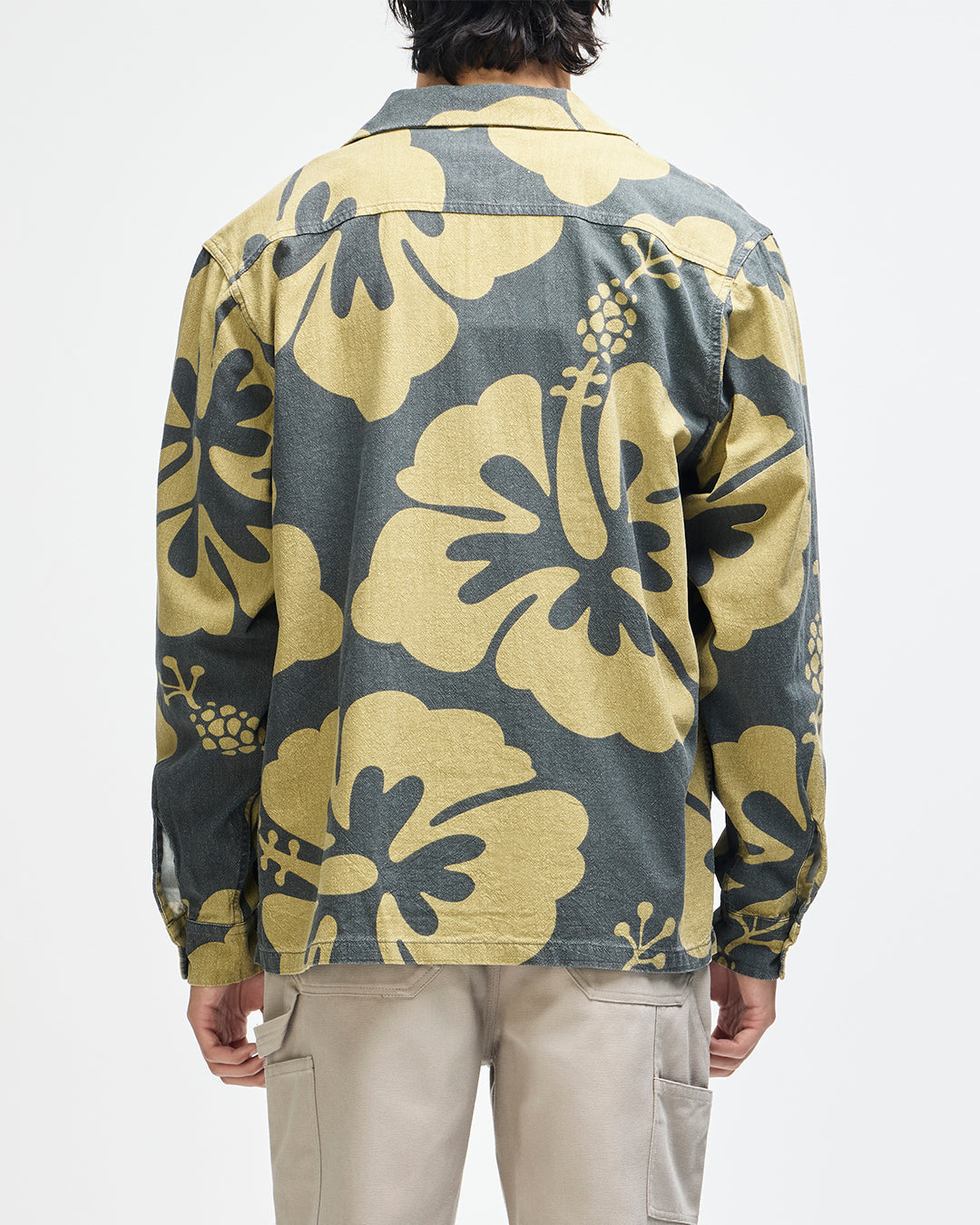 OAHU LS SHIRT ANTHRACITE GREY