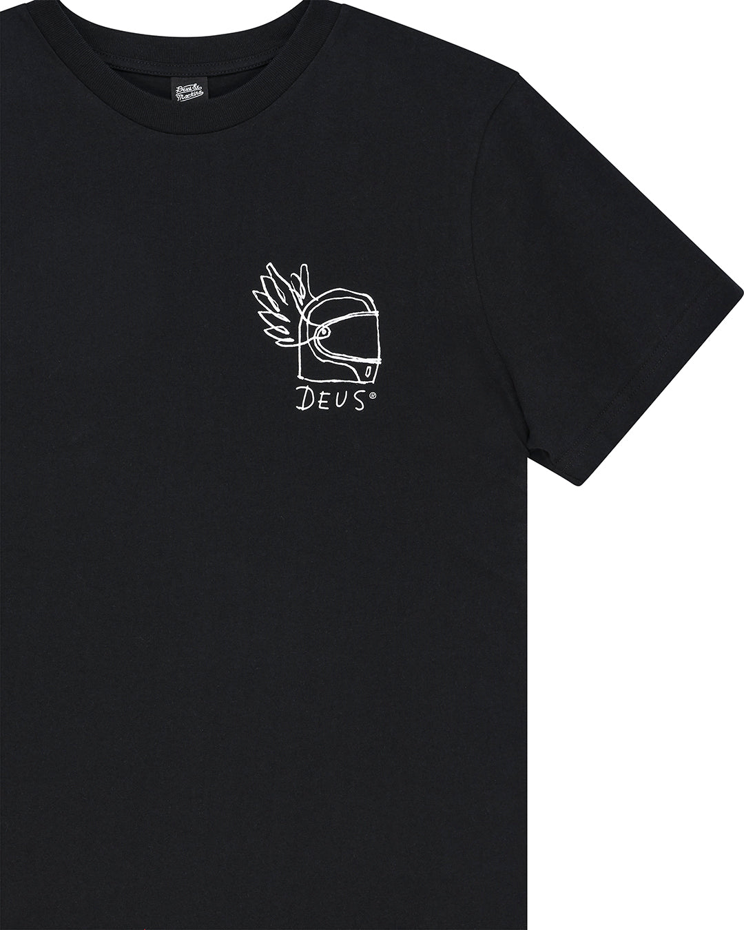 HARAJUKU HELMET TEE BLACK