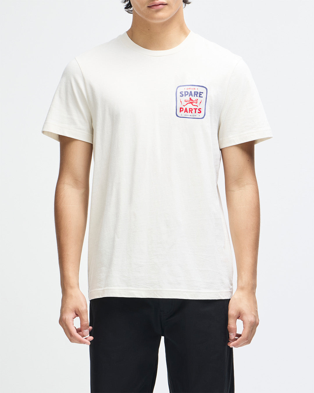 MUDFLAP TEE VINTAGE WHITE