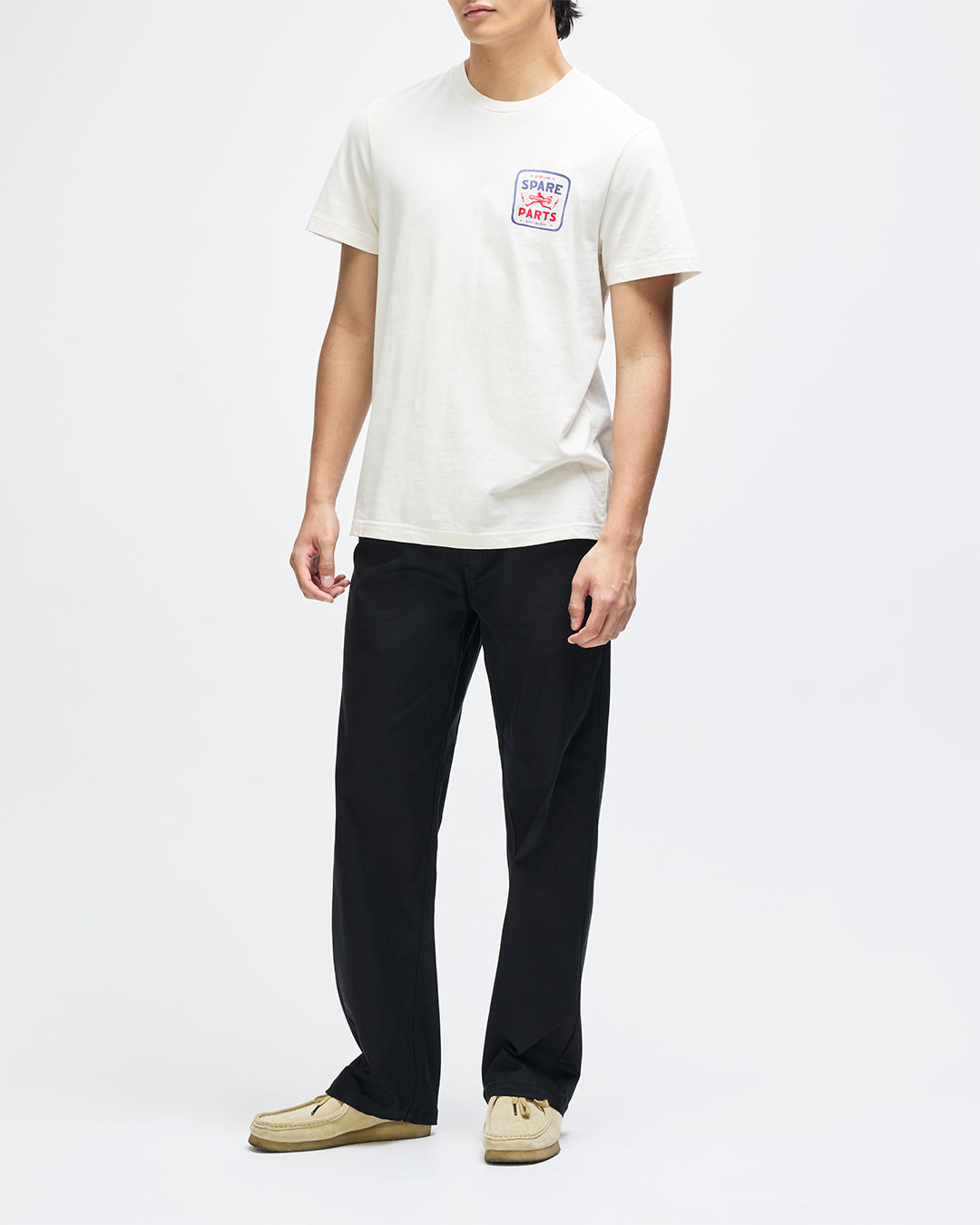 MUDFLAP TEE VINTAGE WHITE